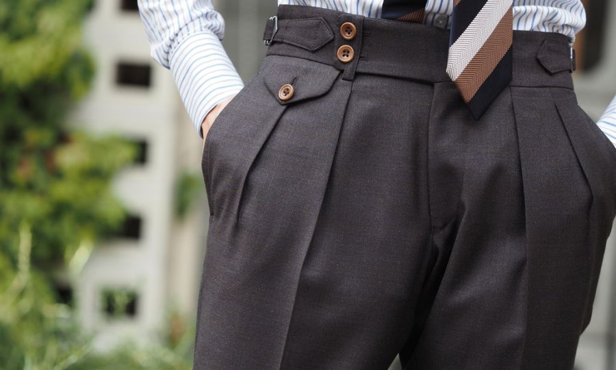 パンツのタックとは？　1タック、2タック、ノータックの違いはシルエットに大きく関係します！