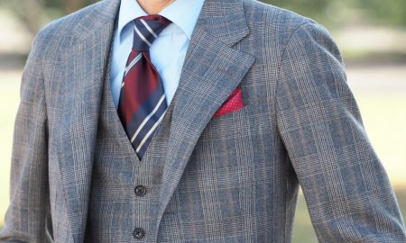 スーツのお手入れ、実演しながら理由が分かると納得！