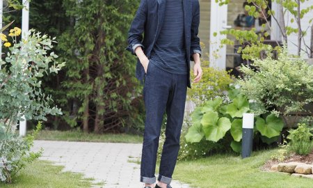 デニムセットアップで叶えるTシャツコーデの極意