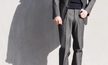 黒デニムスーツは都会派の新定番！